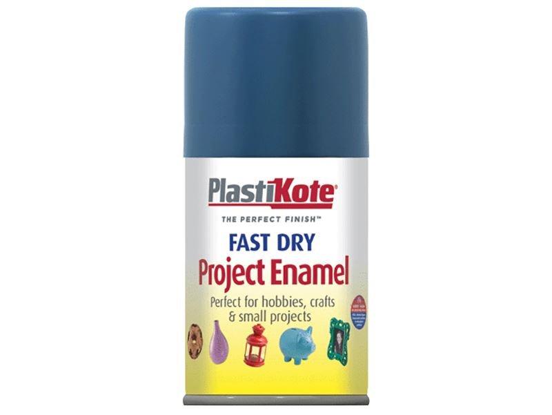 Plastikote Fast Dry Enamel Aerosol Harbour Blue 100ml Plastikote