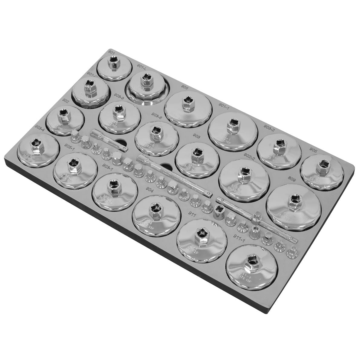 Sealey AK470DX Mobile Multifunction Oil Station with 61pc Tool Set Sealey