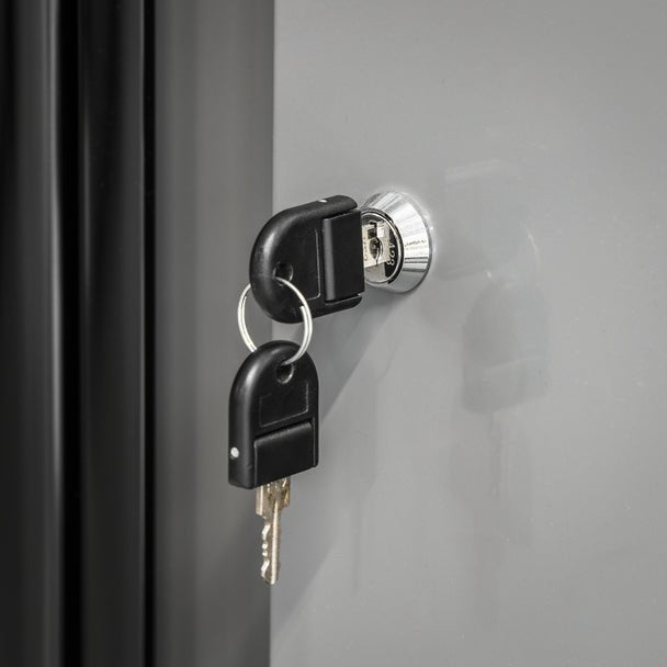 Sealey APMSBESTACK03SS Superline PRO® Black Edition Storage System with Stainless Worktop 2.04m Sealey