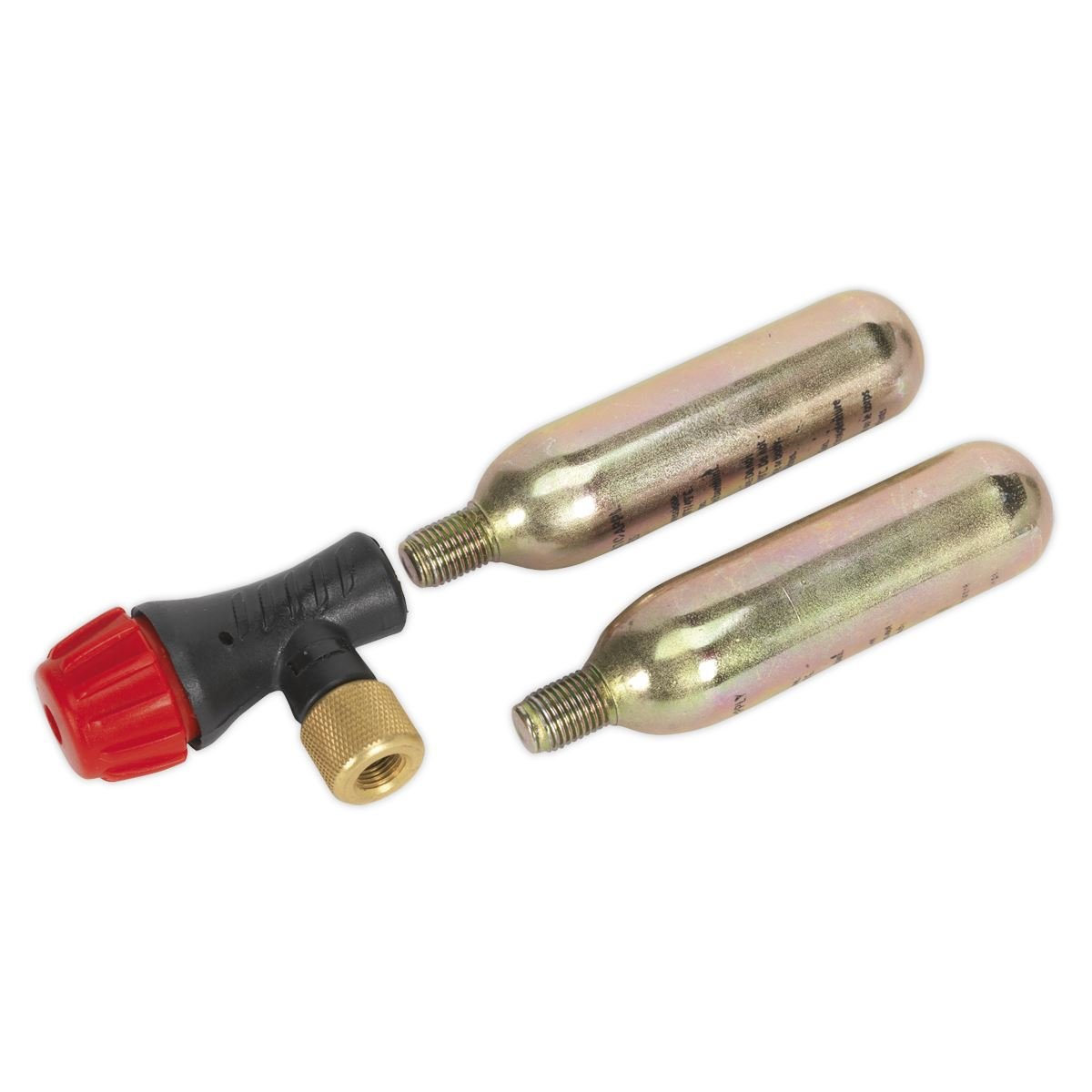 Sealey MS087 Motorcycle CO2 Emergency Tyre Inflator Kit Sealey