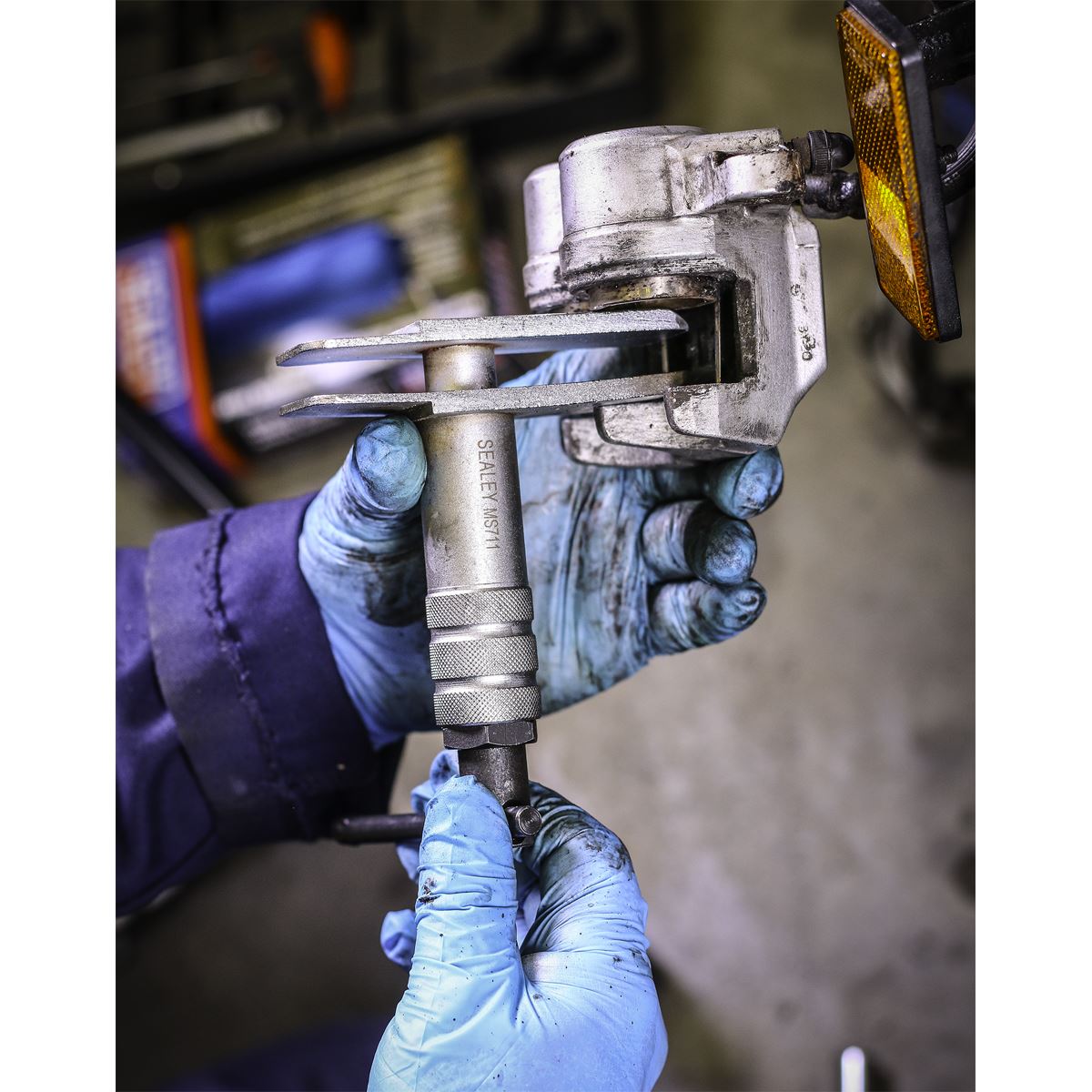 Sealey MS711 Motorcycle Disc Brake Piston Spreader Tool Sealey