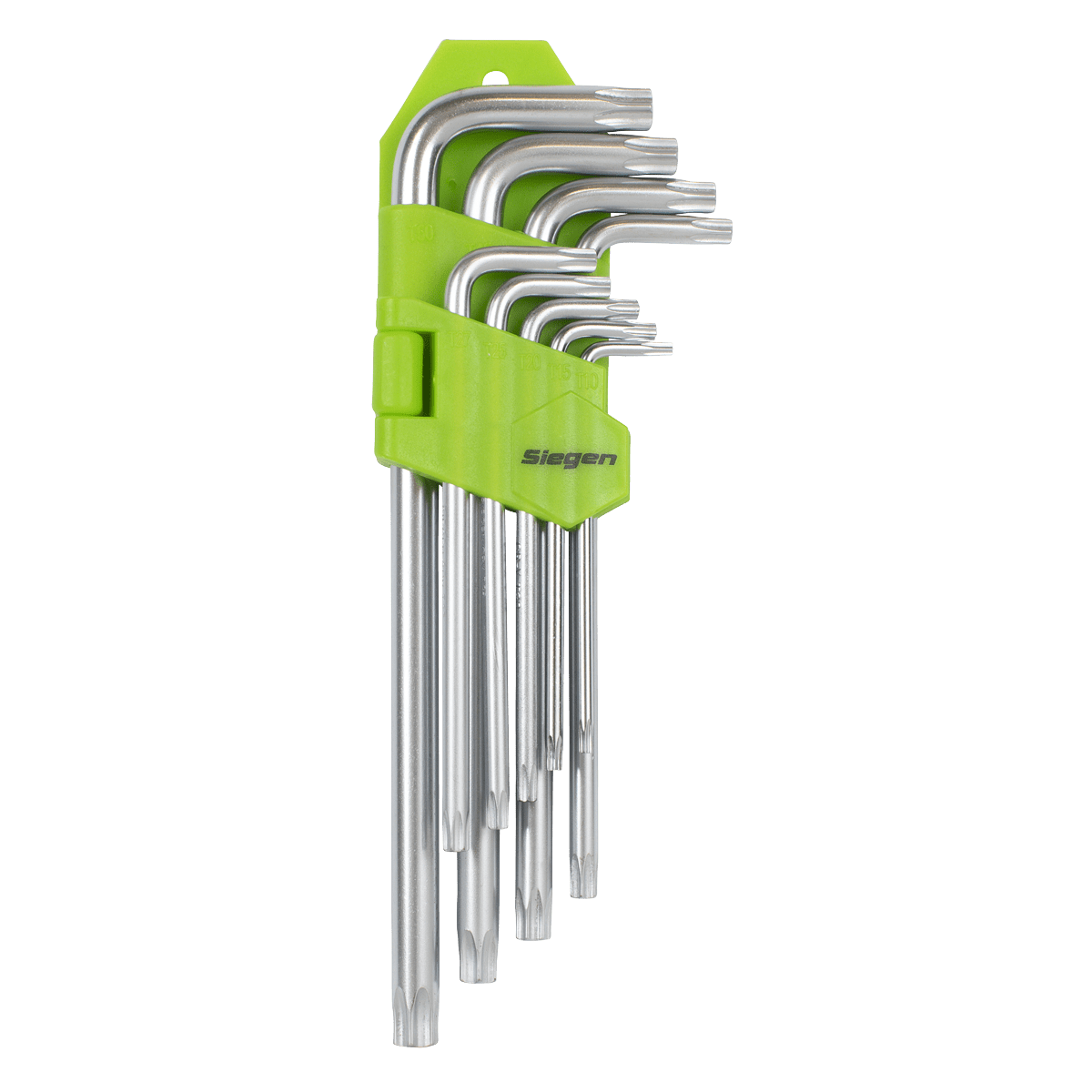 Siegen S01262 Key Set TRX-Star* Long 9pc Sealey