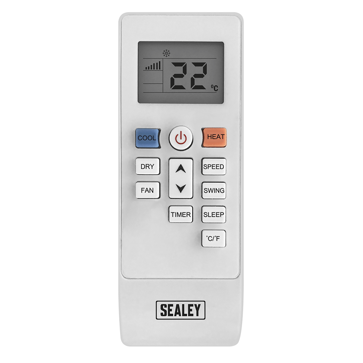 Sealey SAC16000 Portable Air Conditioner/Dehumidifier/Air Cooler/Heater with Window Sealing Kit 16000Btu/hr Sealey