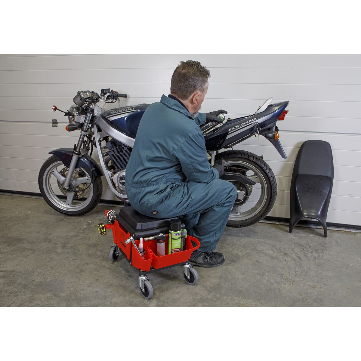 Sealey SCR92 Mechanic's Detailing Utility Seat Sealey