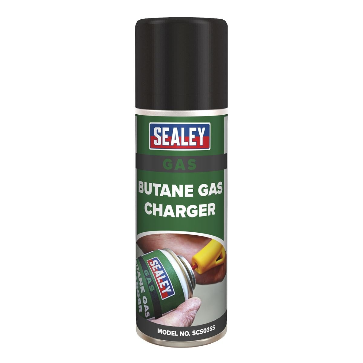 Sealey SCS035 Butane Gas Refill 200ml Pack of 6 Sealey