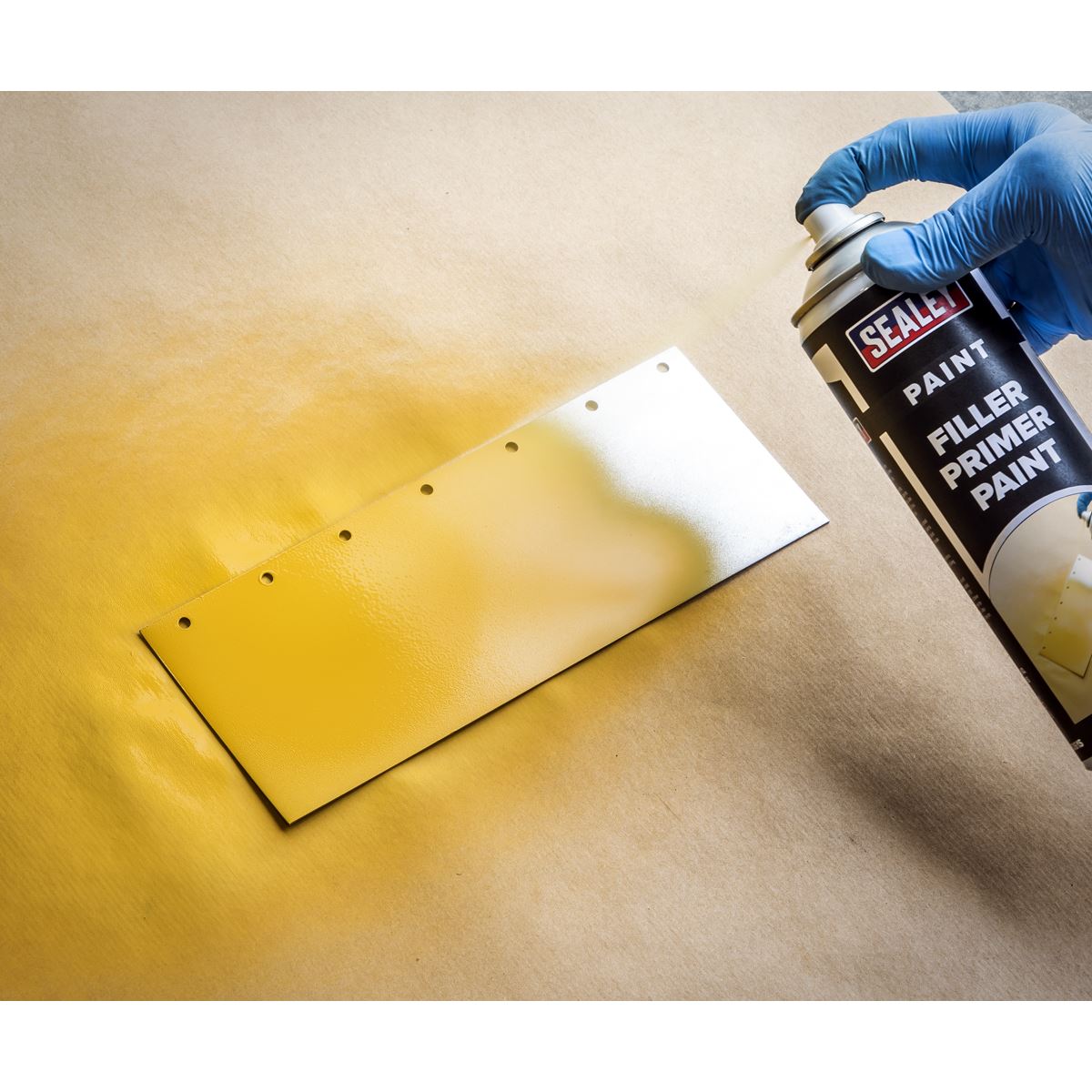 Sealey SCS061 Filler Primer Paint 500ml - Pack of 6 Sealey
