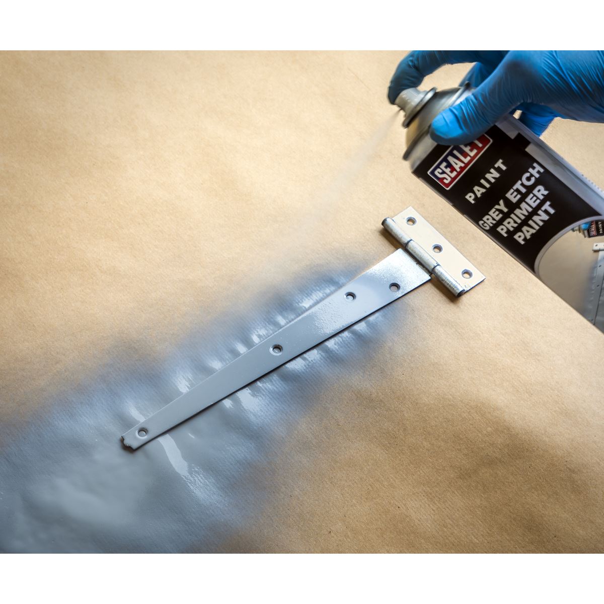 Sealey SCS062 Grey Etch Primer Paint 500ml - Pack of 6 Sealey