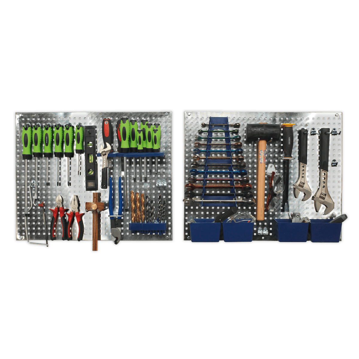 Siegen S01102 Wall Storage Pegboard Set 34pc Siegen