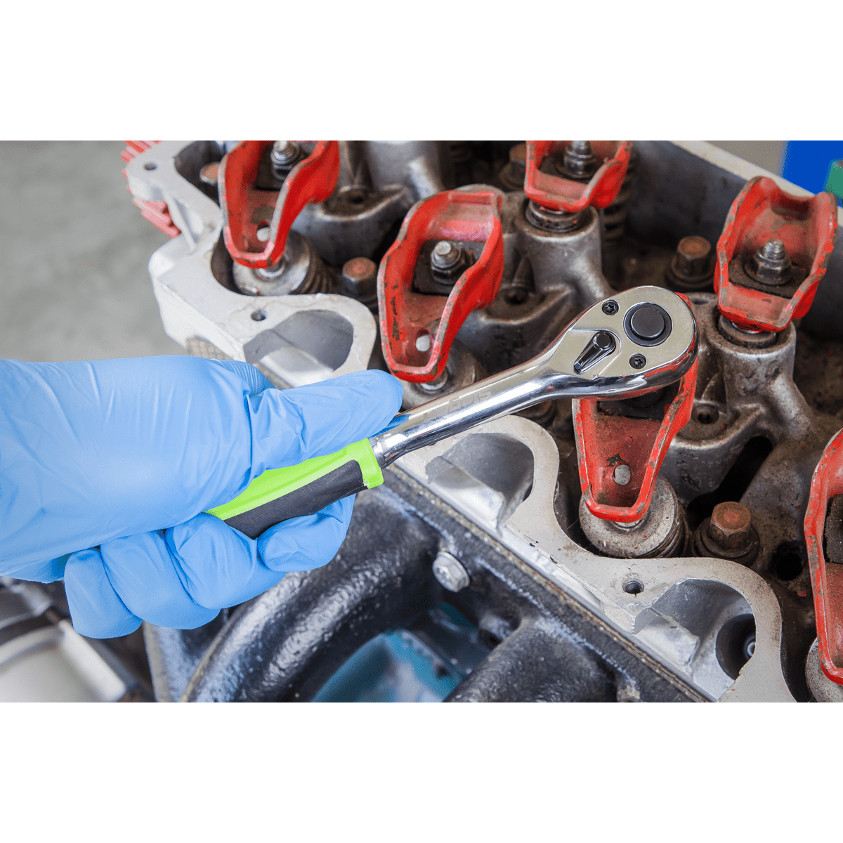 Siegen S01235 Socket Set 19pc 3/8"Sq Drive Metric Siegen