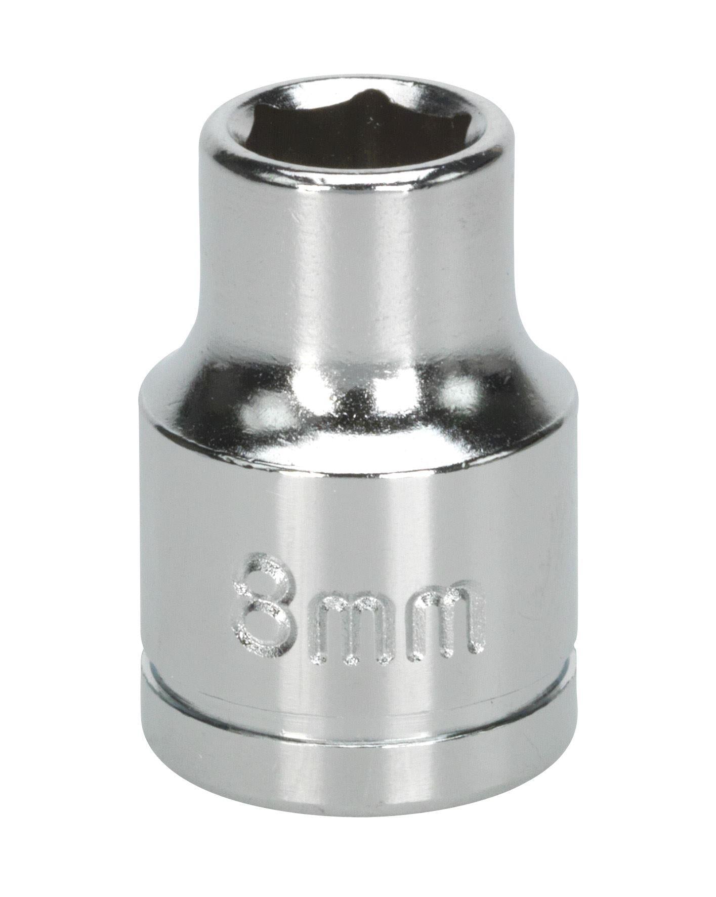 Siegen S0576 WallDrive® Socket 8mm 3/8"Sq Drive Siegen