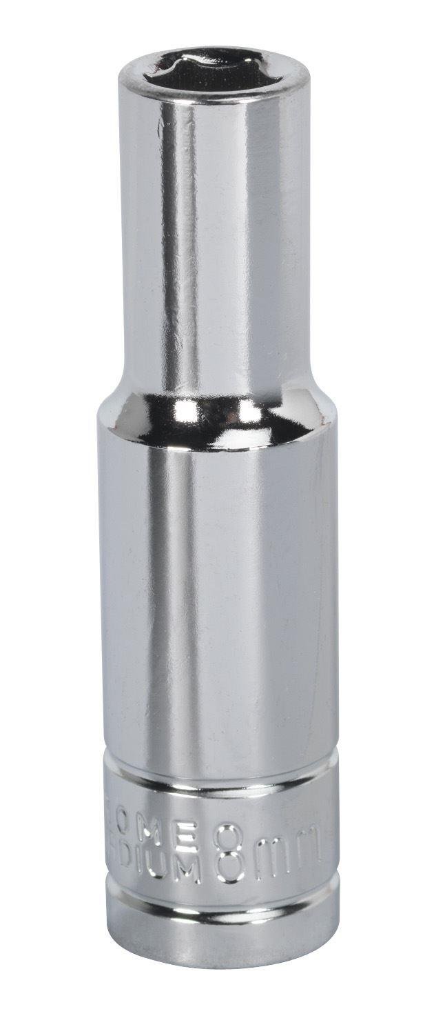 Siegen S0587 WallDrive® Socket 8mm Deep 3/8"Sq Drive Siegen
