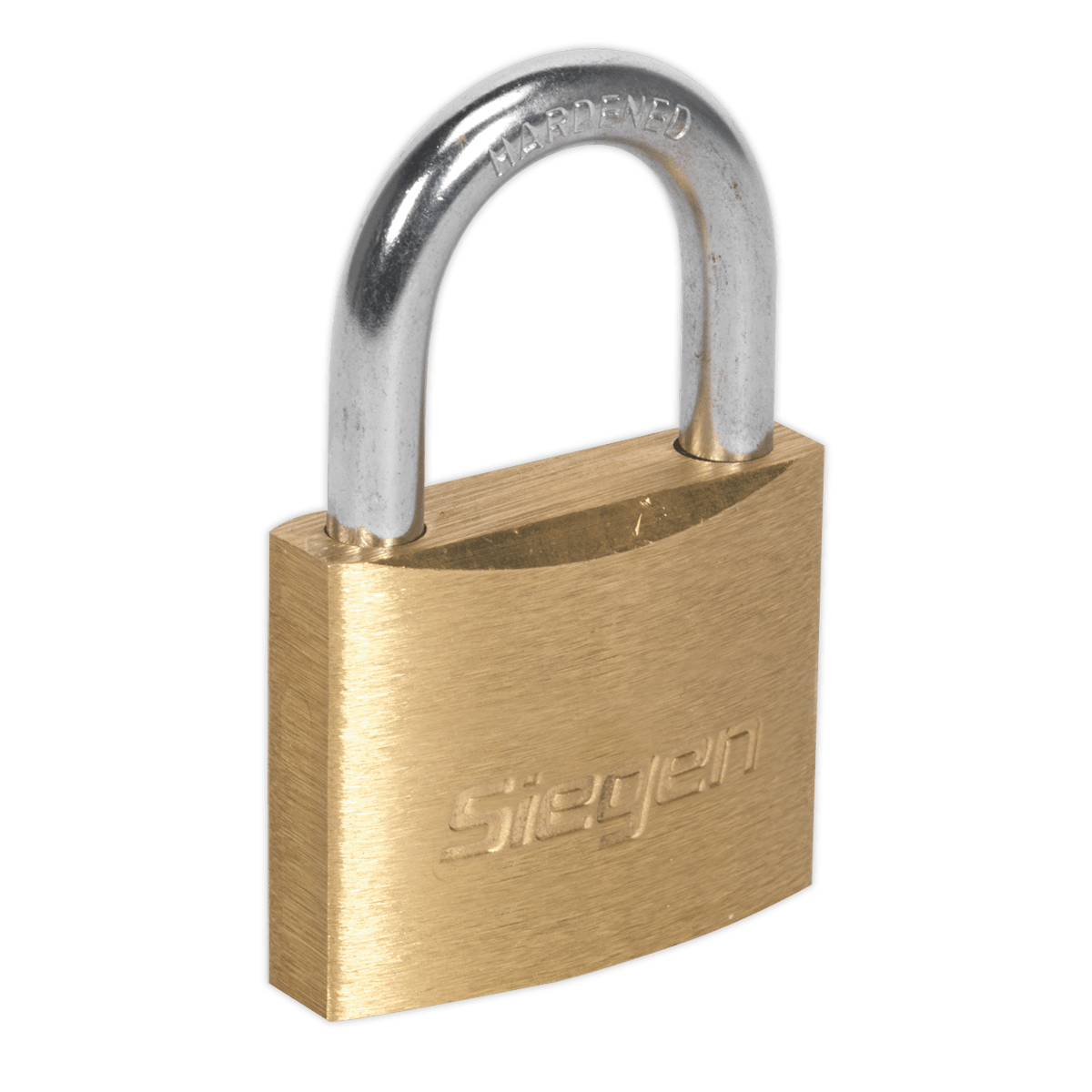 Siegen S0987 Brass Body Padlock with Brass Cylinder 40mm Siegen
