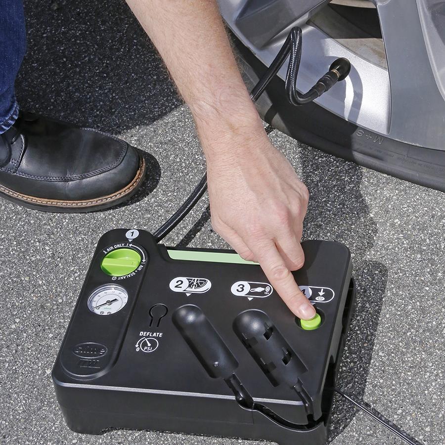 Slime Emergency Flat Tyre Puncture Repair Kit Compressor & Sealant 50129 Slime