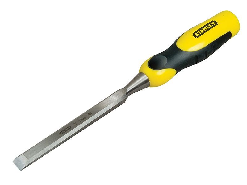 Stanley DYNAGRIP Bevel Edge Chisel with Strike Cap 12mm 1/2in STA016873 Stanley