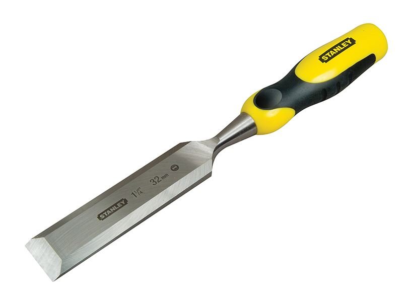 Stanley DYNAGRIP Bevel Edge Chisel with Strike Cap 38mm 1.1/2in STA016882 Stanley