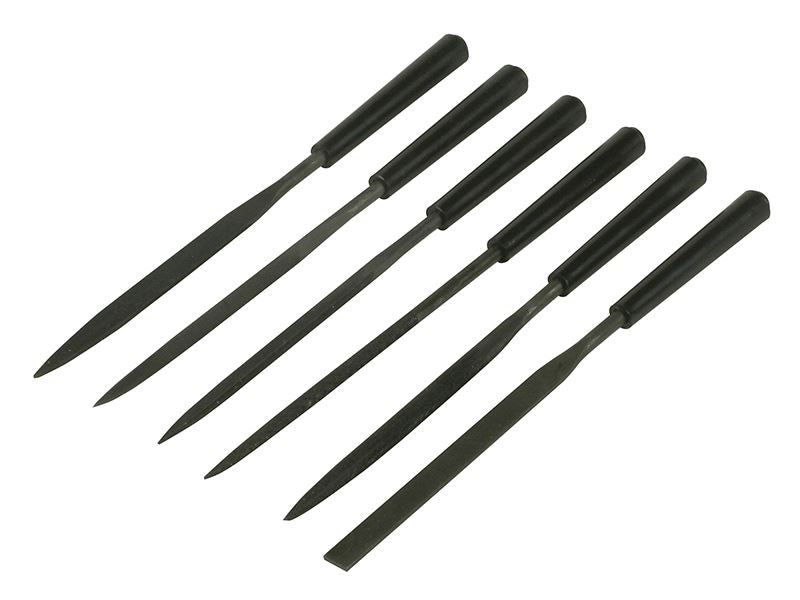 Stanley Needle File Set 6 Piece 150mm 6in STA022500 Stanley