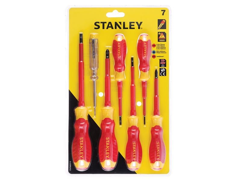 Stanley FatMax VDE Screwdriver Set 7 Piece STA060031 Stanley