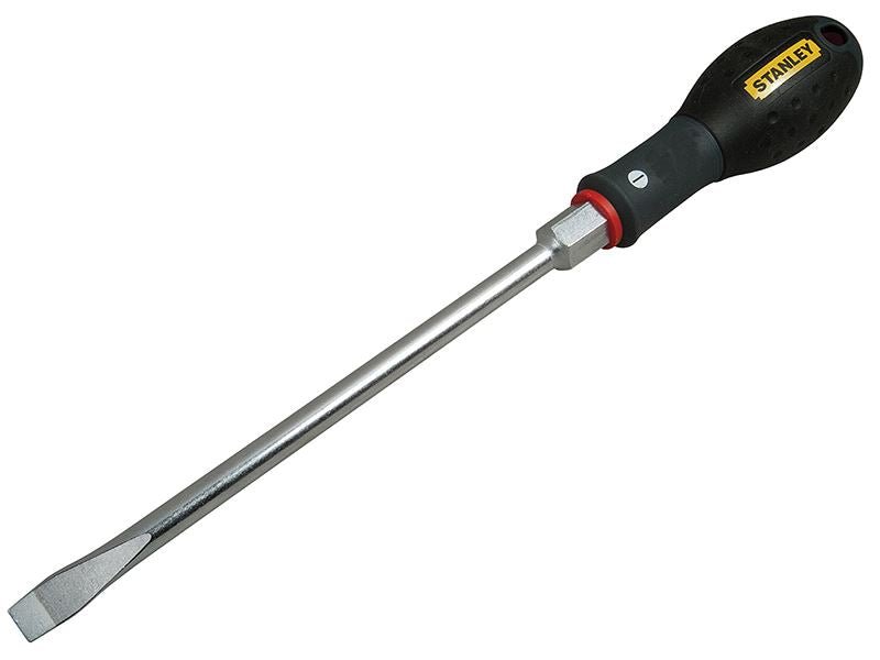 Stanley FatMax Bolster Screwdriver Flared Tip 6.5 x 150mm STA062619 Stanley
