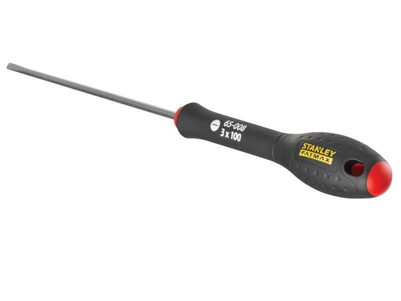 Stanley FatMax Screwdriver Parallel Tip 3.0 x 100mm STA065008 Stanley
