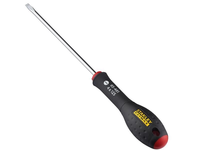 Stanley FatMax Screwdriver Flared Tip 4.0 x 125mm STA065481 Stanley