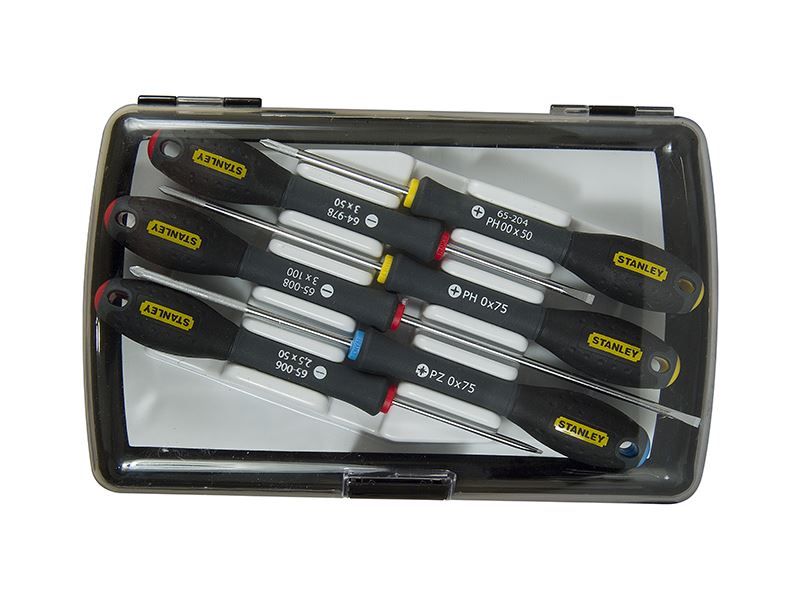 Stanley FatMax Precision Screwdriver Set 6 Piece STA065492 Stanley