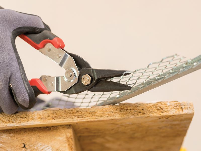 Stanley FatMax Red Ergo Aviation Snips Left Cut 250mm 10in STA073755 Stanley