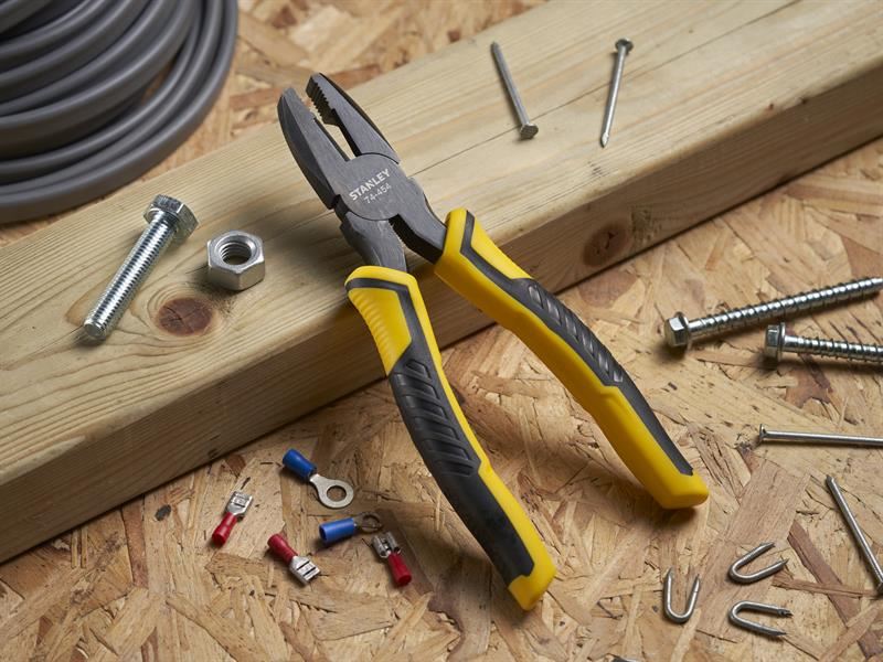 Stanley ControlGrip Combination Plier 200mm 8in STA074367 Stanley