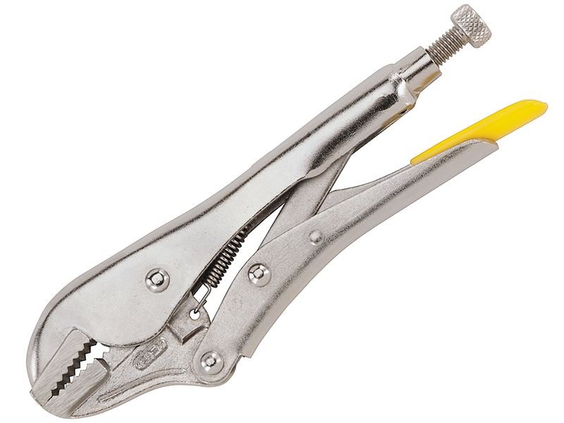 Stanley Straight Jaw Locking Pliers 225mm 9in STA084811 Stanley