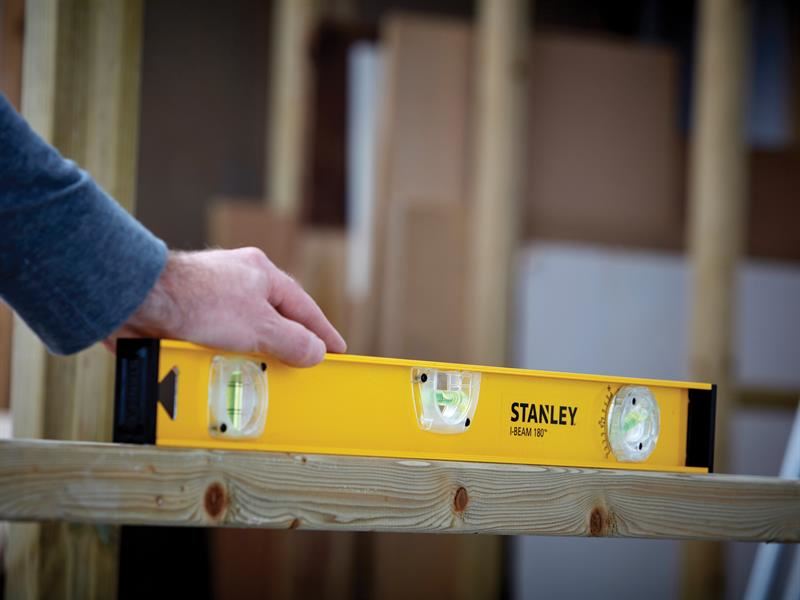 Stanley PRO-180 I-Beam Level 3 Vial 60cm STA142920 Stanley
