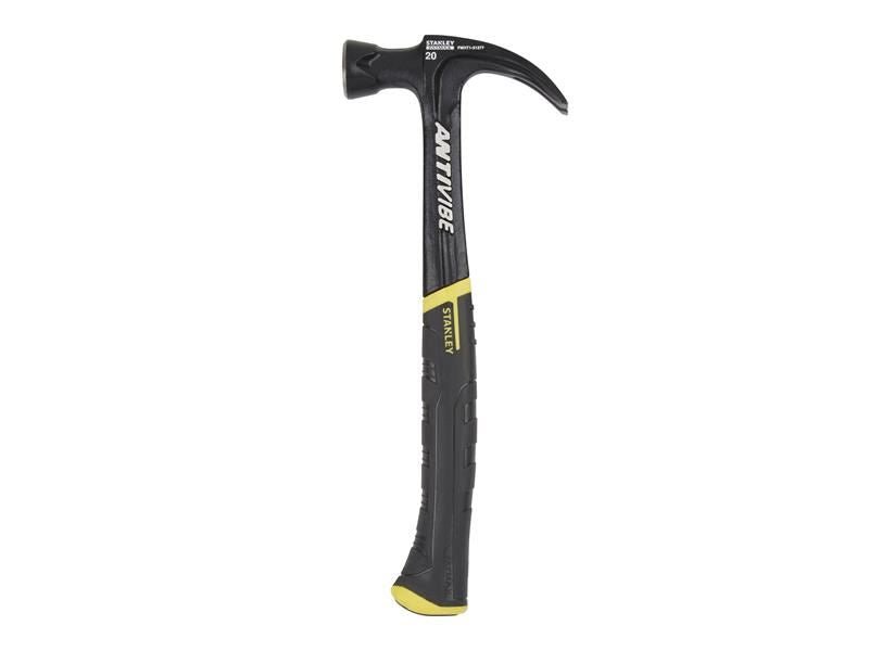 Stanley FatMax AntiVibe All Steel Curved Claw Hammer 570g 20oz STA151277 Stanley