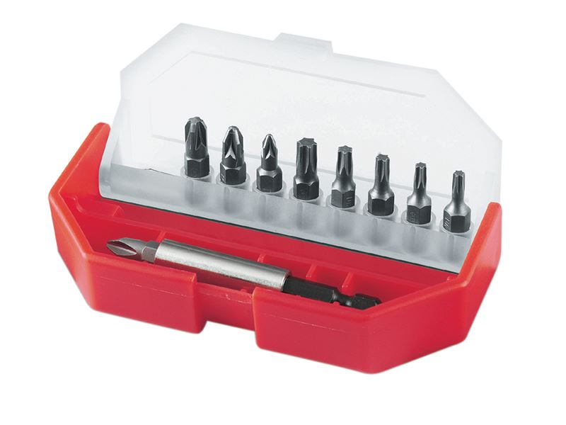 Stanley Phillips/Pozidriv/TORX Insert Bit Set 10 Piece STA168724 Stanley