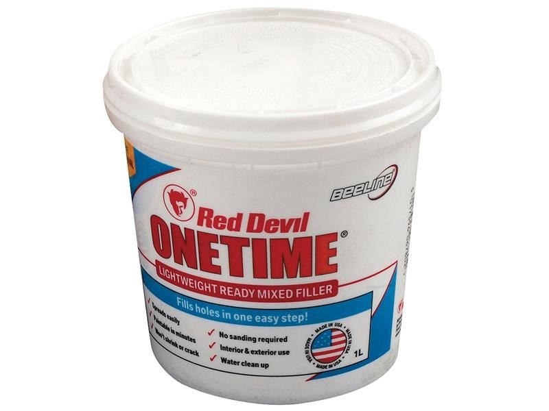 Stanley Red Devil Onetime Filler 1 litre STAHBFOLN10 Stanley