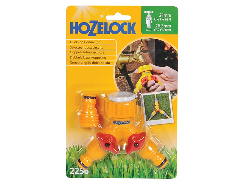 Hozelock 2256 Dual Control Tap Connector 3/4in BSP Hozelock
