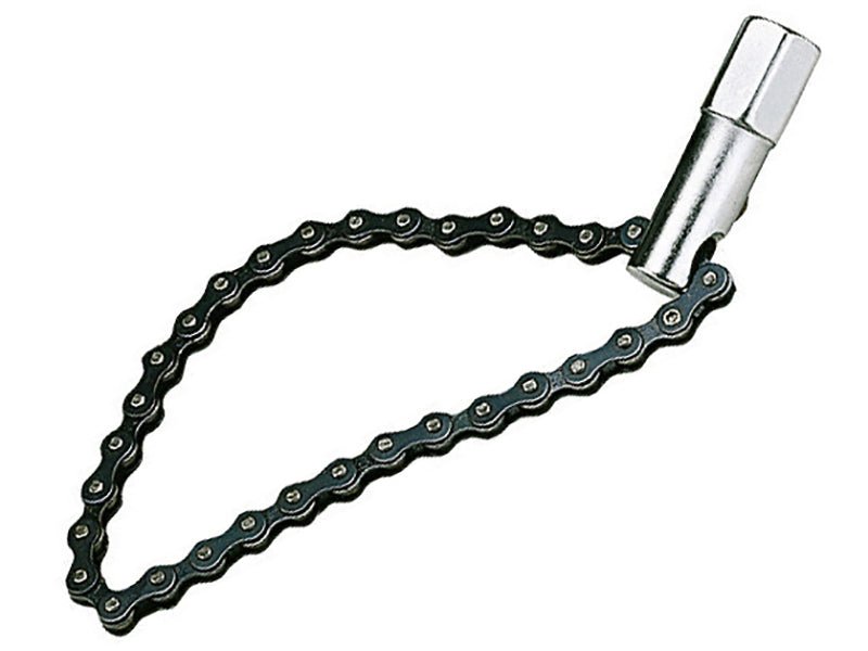 Teng 9120 Oil Filter Wrench chain strap 120mm Cap 1/2in Drive Teng Tools