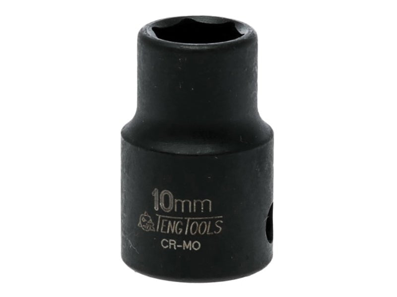 Teng Impact Socket Hexagon 6-Point 3/8in Drive 10mm Teng Tools