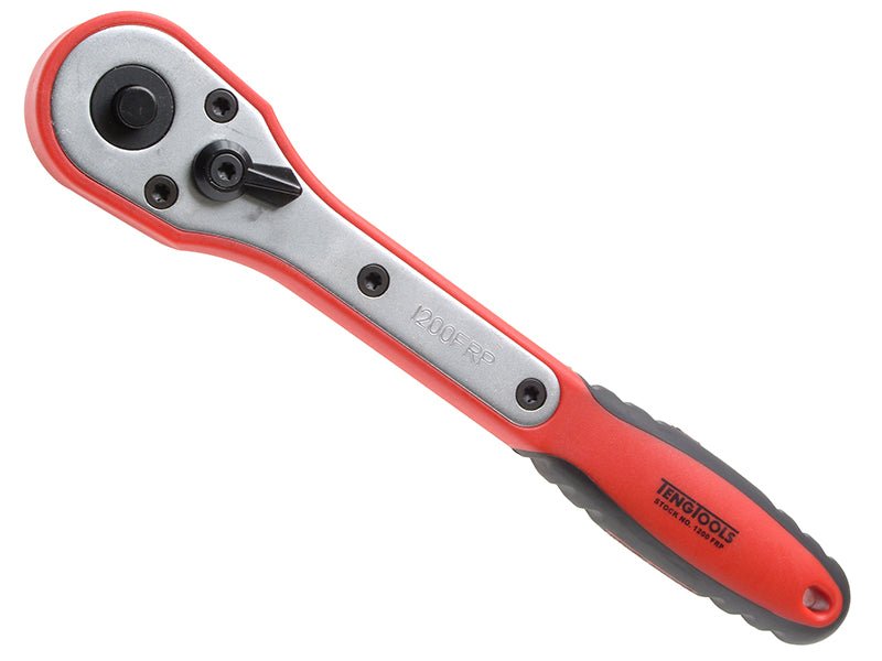 Teng Quick-Release Reversible Ratchet 45 Tooth Fibre Handle - 1/2in Drive Teng Tools