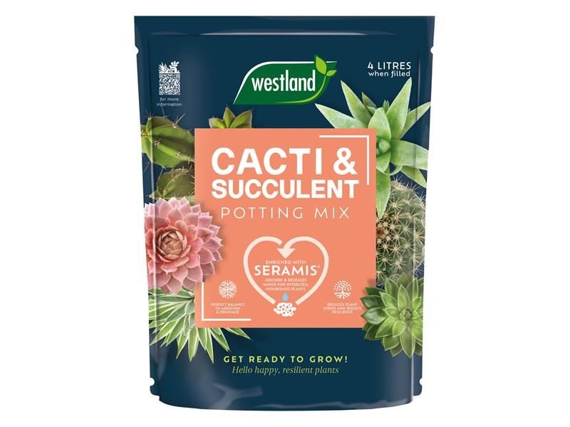 Westland Cacti & Succulent Potting Mix 4 Litre Westland