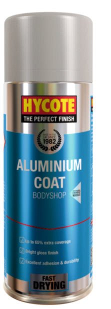 Hycote Bodyshop Aluminium Coat Spray Paint 400Ml Xuk429 Hycote