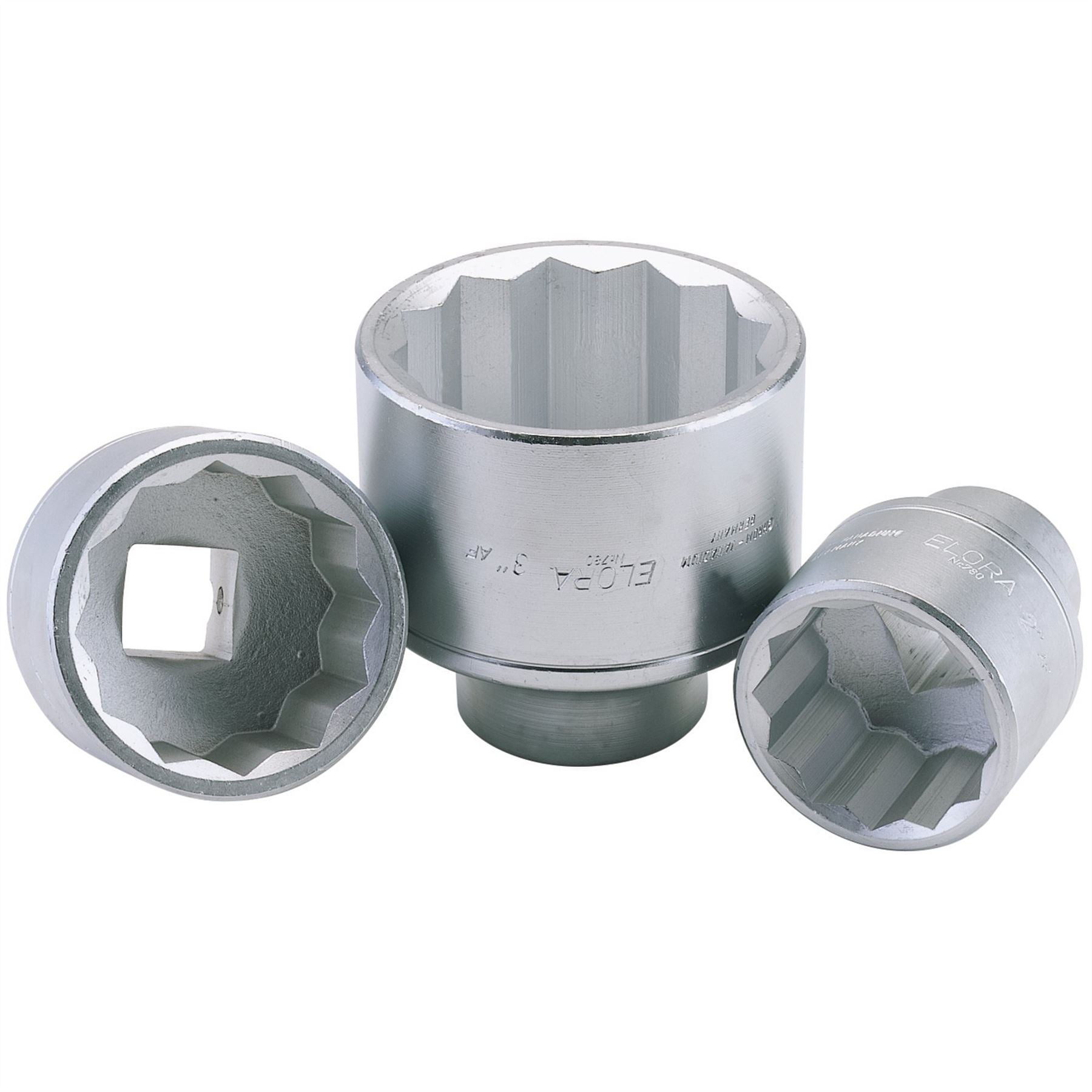 Elora 53045 Bi-Hexagon Socket 1" Sq. Dr. 1.7/16" Elora