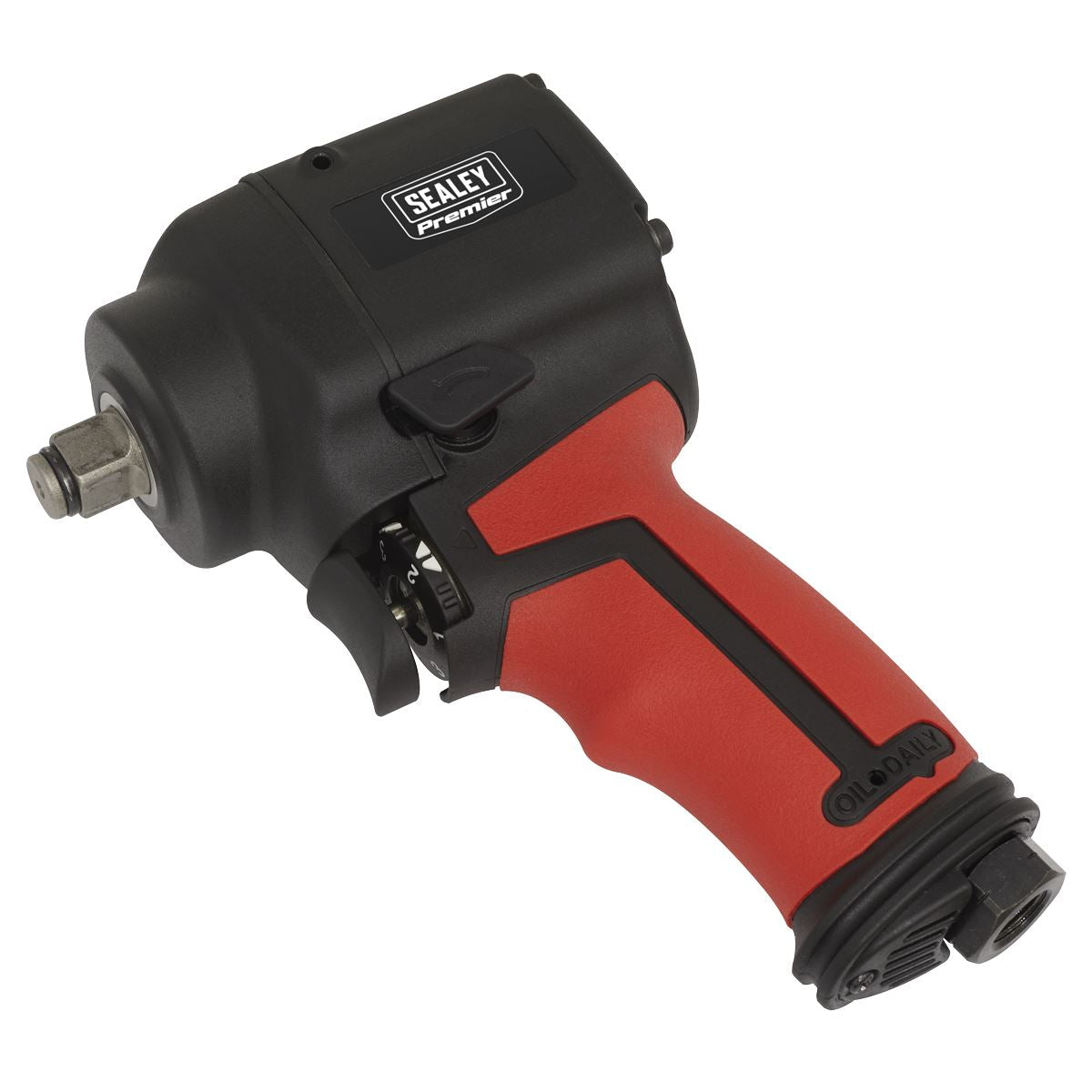 Sealey SA6002S Air Impact Wrench 1/2"Sq Drive Stubby - Twin Hammer Sealey