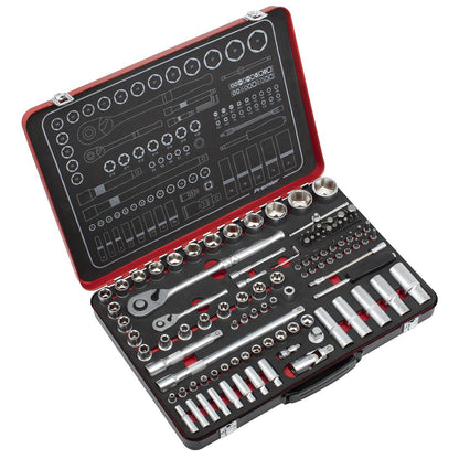 Sealey AK7926 Socket Set  1/4" & 1/2"Sq Drive 108pc - Premier Platinum Sealey