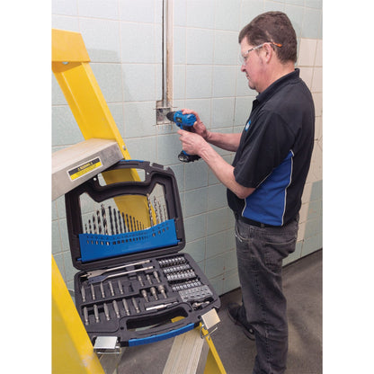 Draper 66090 Drill and Accessory Kit 75 Piece Draper