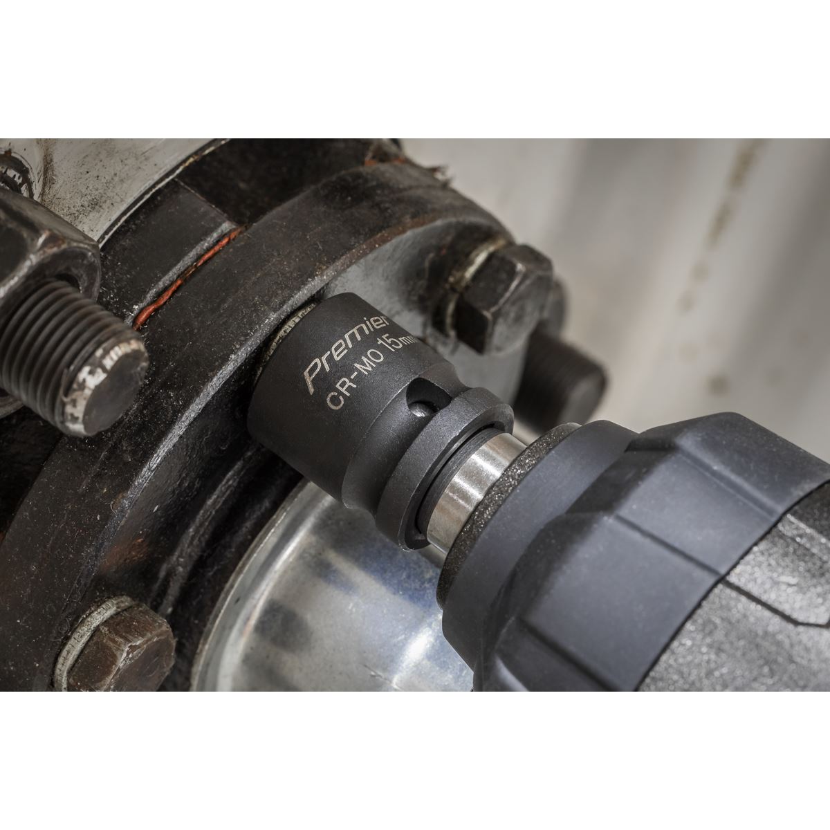 Sealey AK5613LP Impact Socket Set 13pc 1/2"Sq Drive Low Profile Metric Sealey