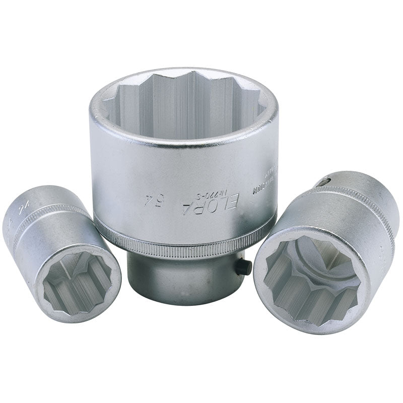 Elora 00781 Bi-Hexagon Socket 3/4" Sq. Dr. 33mm Elora