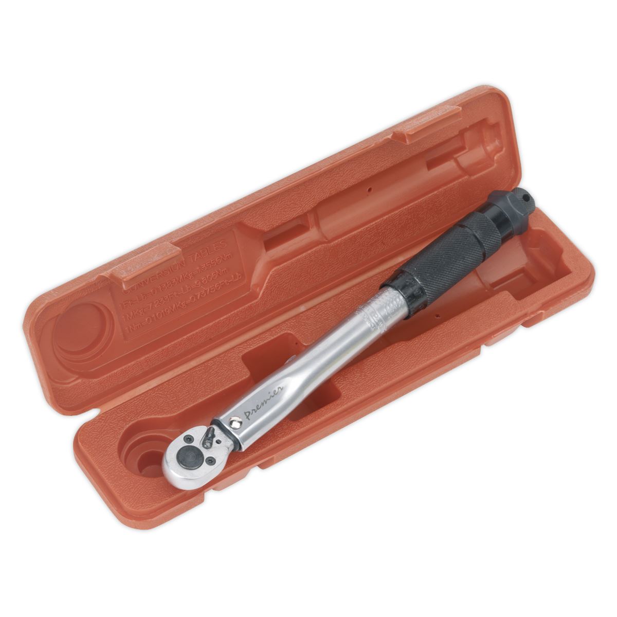 Sealey STW1012 Torque Wrench Micrometer Style 3/8"Sq Drive 2-24Nm(1.47-17.70lb.ft) - Calibrated Sealey