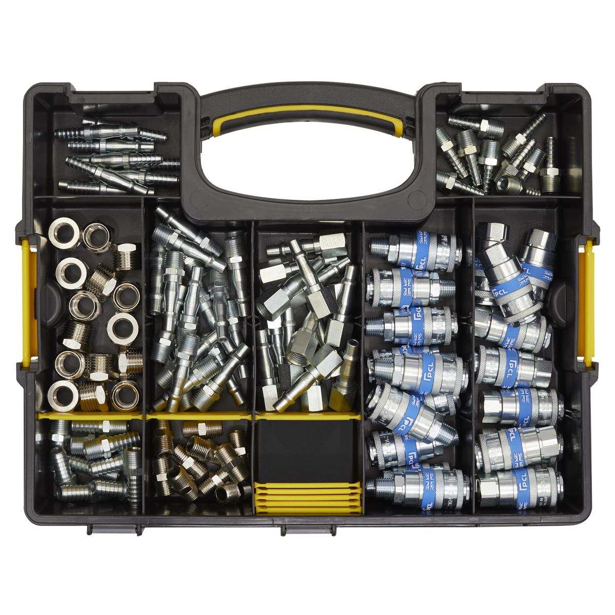 Sealey AC110K Air Coupling Kit 110pc Sealey