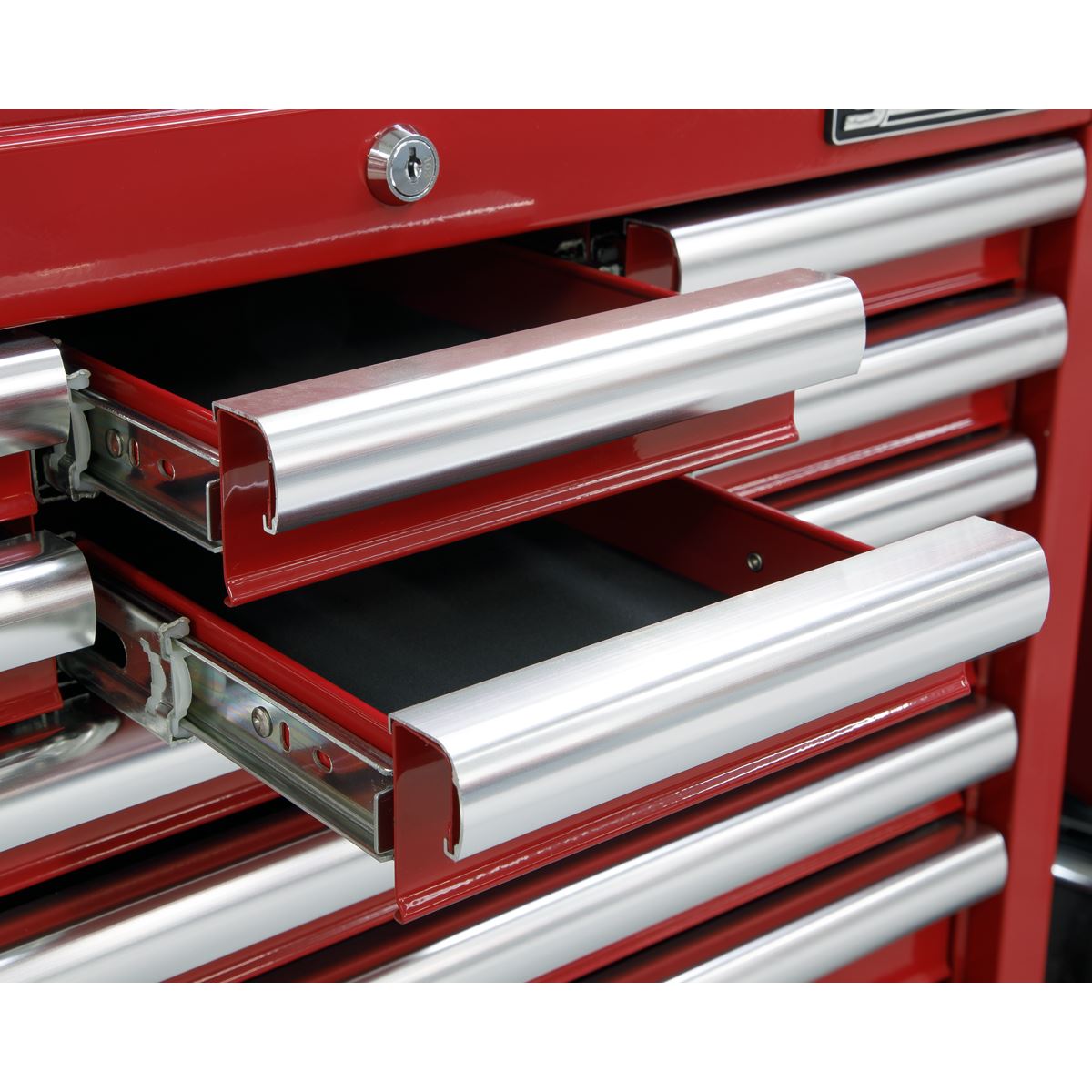 Sealey AP33109 Topchest 10 Drawer with Ball-Bearing Slides - Red Sealey