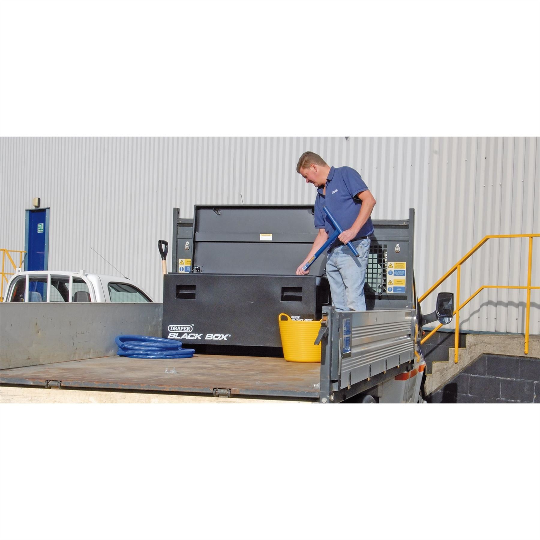 Draper 05544 Black Box® Truck & Site Box 48" Draper