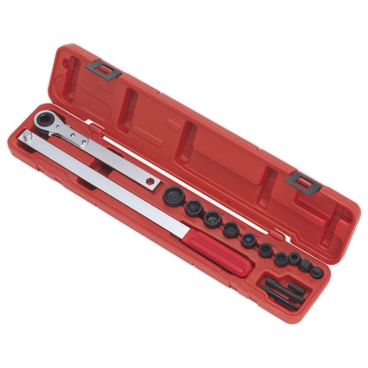 Sealey VS784 Ratchet Action Auxiliary Belt Tension Tool Kit Sealey