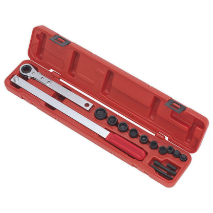 Sealey VS784 Ratchet Action Auxiliary Belt Tension Tool Kit Sealey